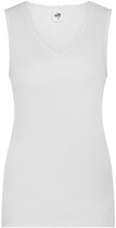 Ten Cate thermo singet v-neck lace snow white voor Dames | Maat M