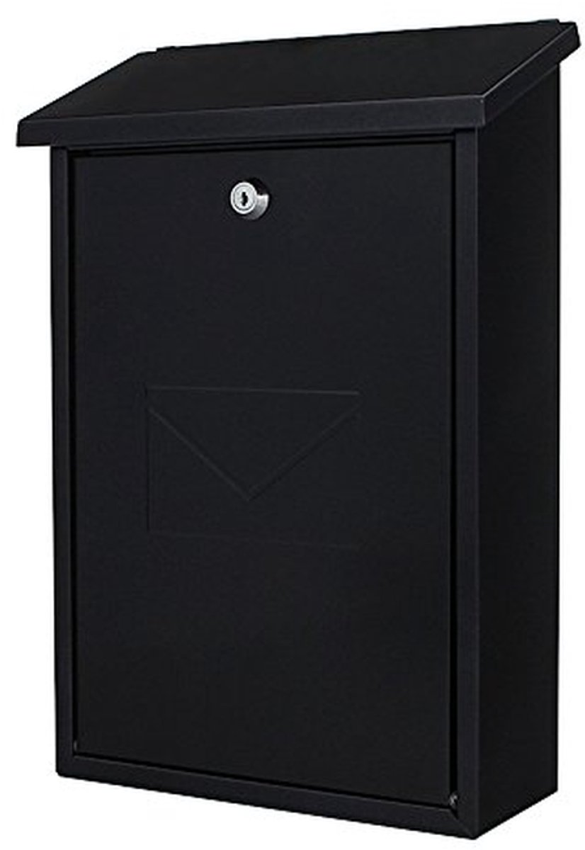 Brievenbus Staal - Postbak - Post Ontvangen - Wandmontage Inclusief Materiaal - 40x27x11.5 cm - Antraciet