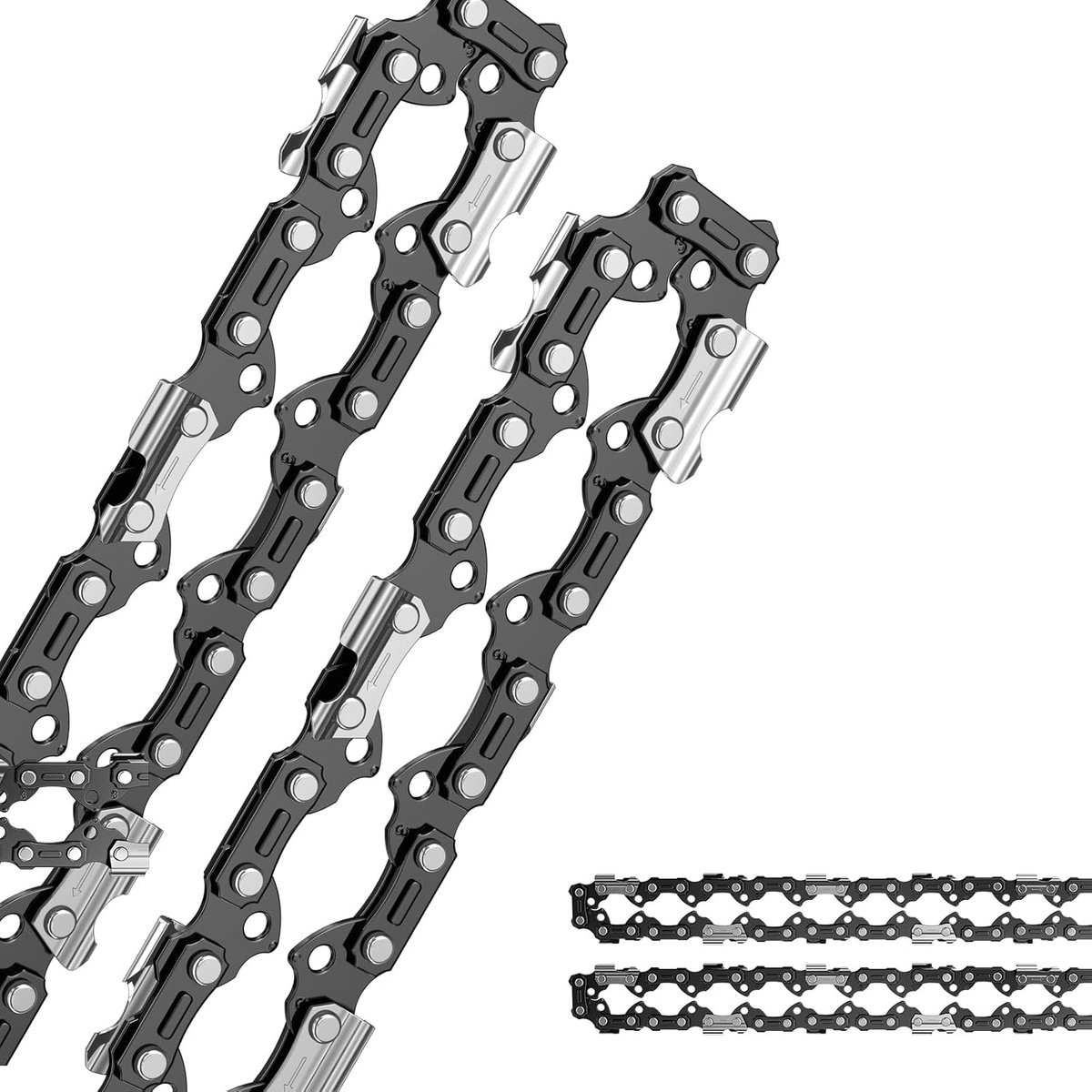 2 zaagketting 0.325 72 aandrijfschakels 1.5mm 18inch 45cm 058