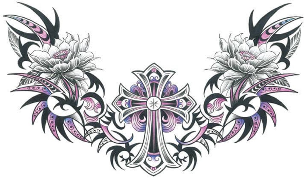Tijdelijke tattoo divine thorn 3 dagen