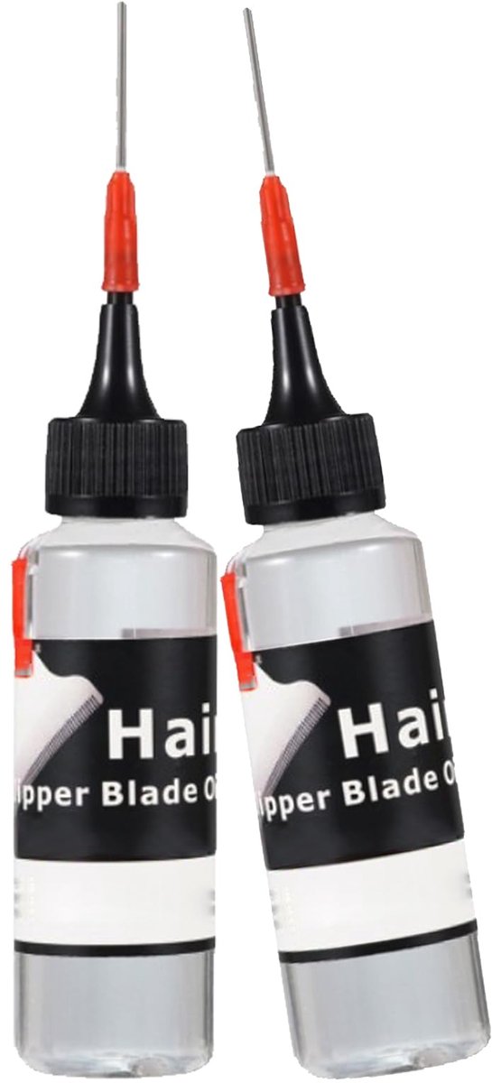 Haartrimmer smeerolie - 2 stuks - hoogwaardige tondeuse olie - verlengt levensduur van je trimmer - SnelShoppen
