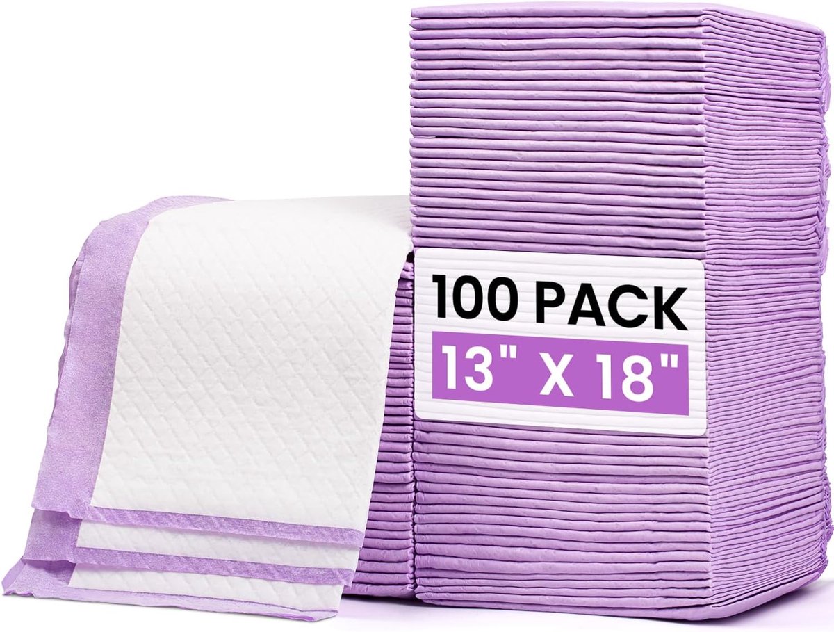 100 Stuks Wegwerp Baby Verschoonkussens Ultra Zacht Waterdicht 33 cm x 46 cm