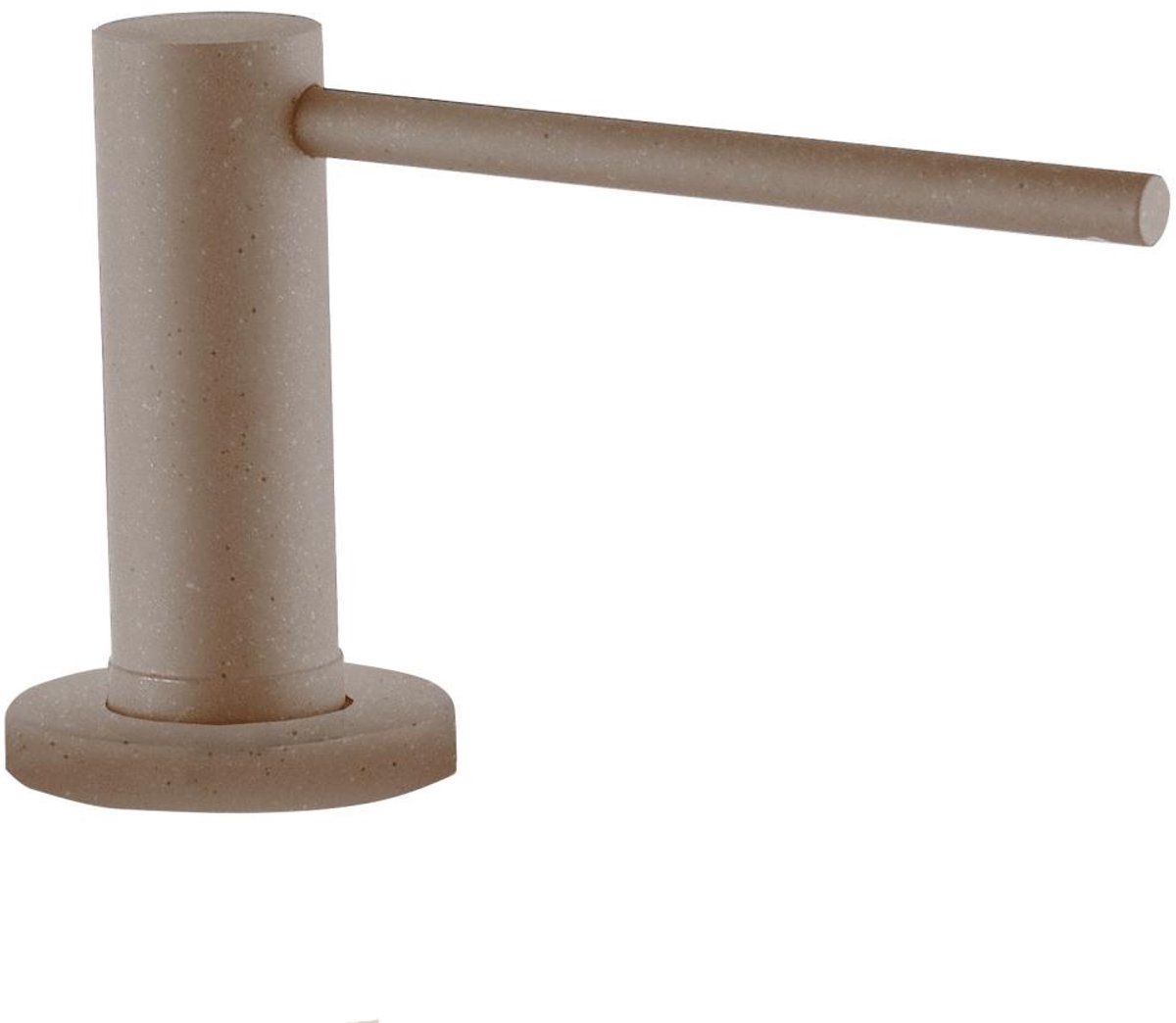 Inbouw Zeepdispenser Coffee Cream van boven navulbaar PEG9015-38