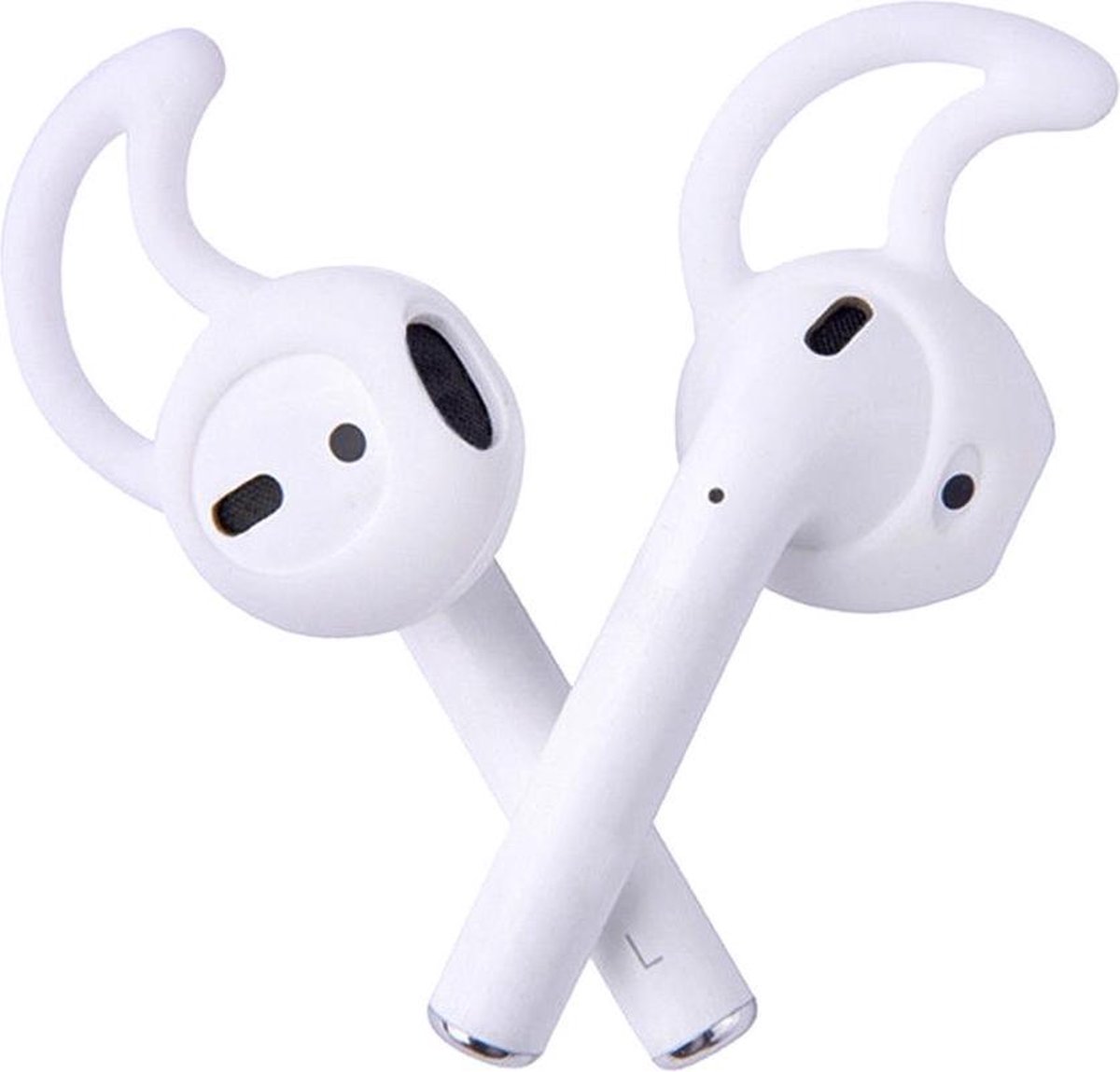 MMOBIEL Anti-slip Oordoppen voor Airpods / Earpod (WIT) - MMOBIEL