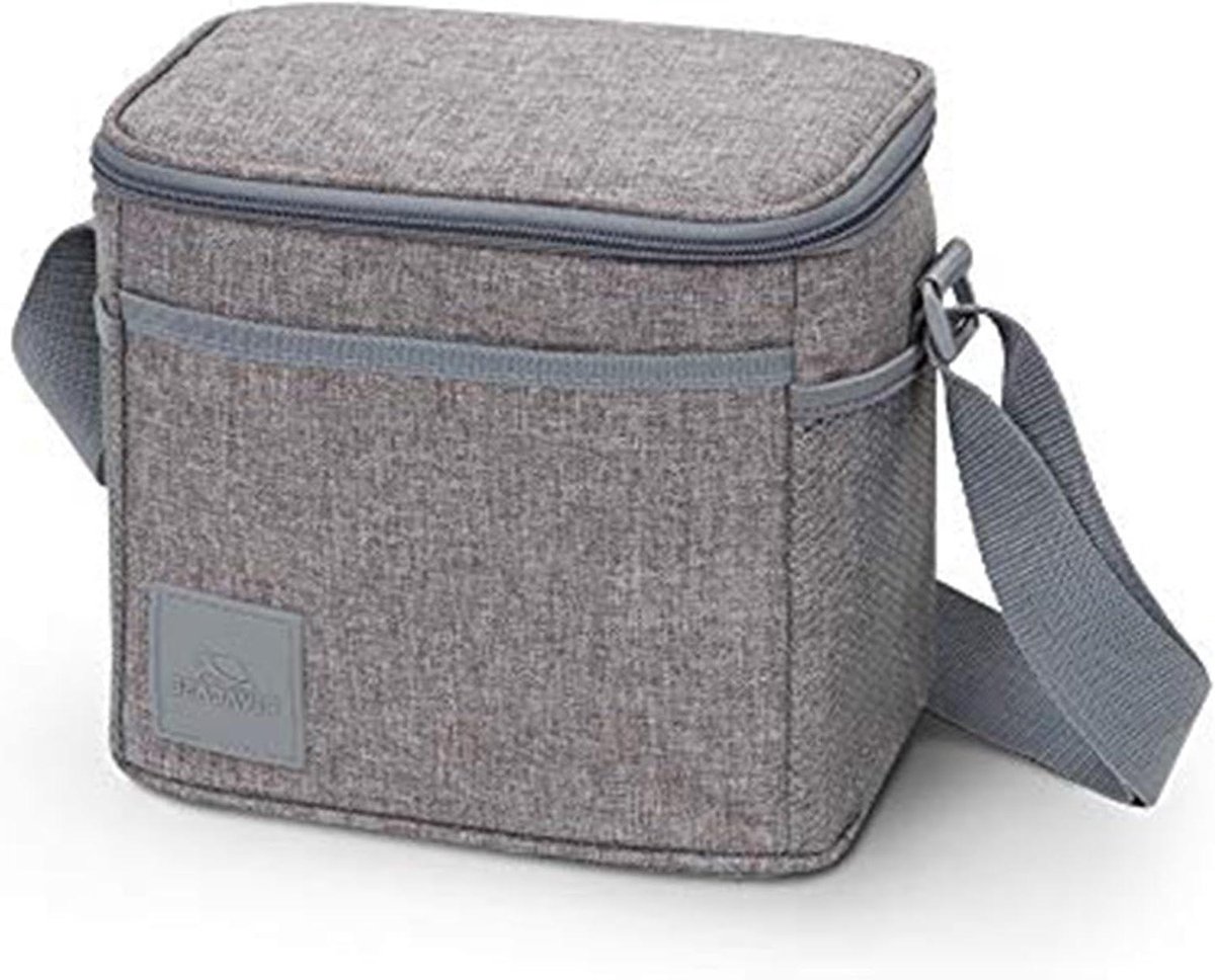 Koeltas - Isolatie tas - Picknick en uitstapjes - Waterafstotend materiaal - 5.5 liter - Grijs