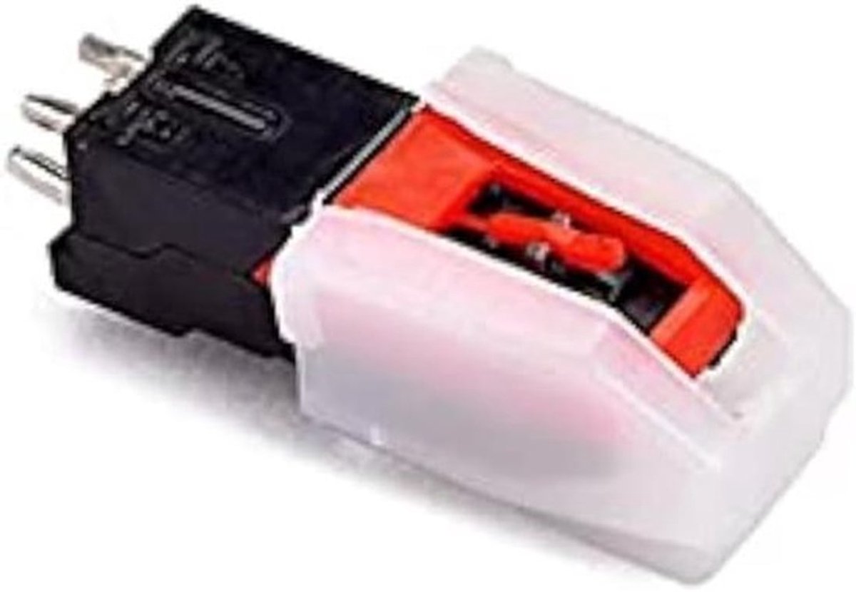 - Vervanging draaitafel piezo-elektrische keramische cartridge en naald voor vintage LP-recordspeler - Compatibel - Zwart - Audiokwaliteit - Hoogwaardig - Nauwkeurig - Geschikt voor diverse modellen - Klassiek design