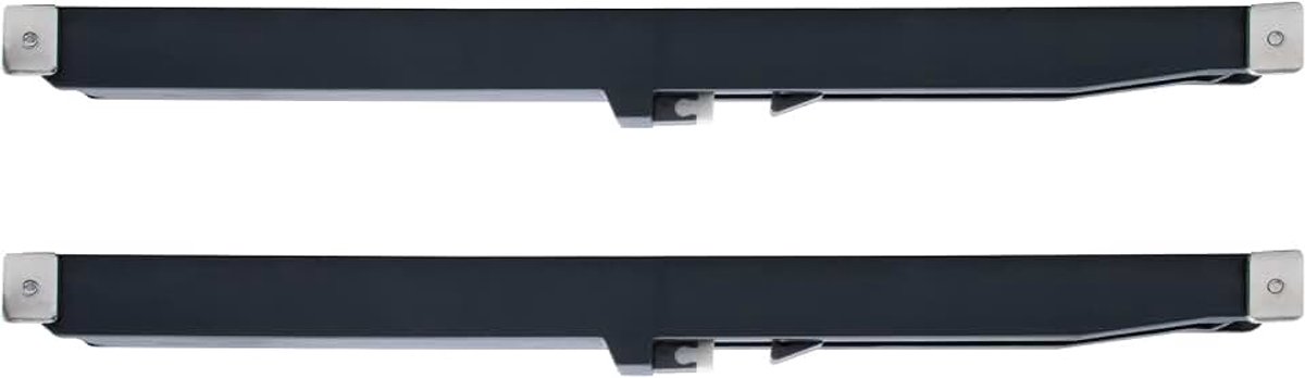 Set van 2 Softclose automatische dempingsstoppers voor geleiderails, schuifdeuren, massief houten deuren, ruimteverdeler, onderhoudsvrij, onzichtbaar