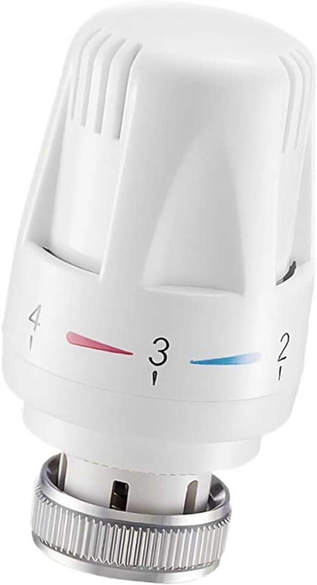 Radiatorthermostaatkop, voor M30 x 1,5 schroefdraad, radiatorthermostaat | vervangingsthermostaatkop, radiatorventiel, vorstbeveiliging en instelfuncties, voor thuis en op kantoor
