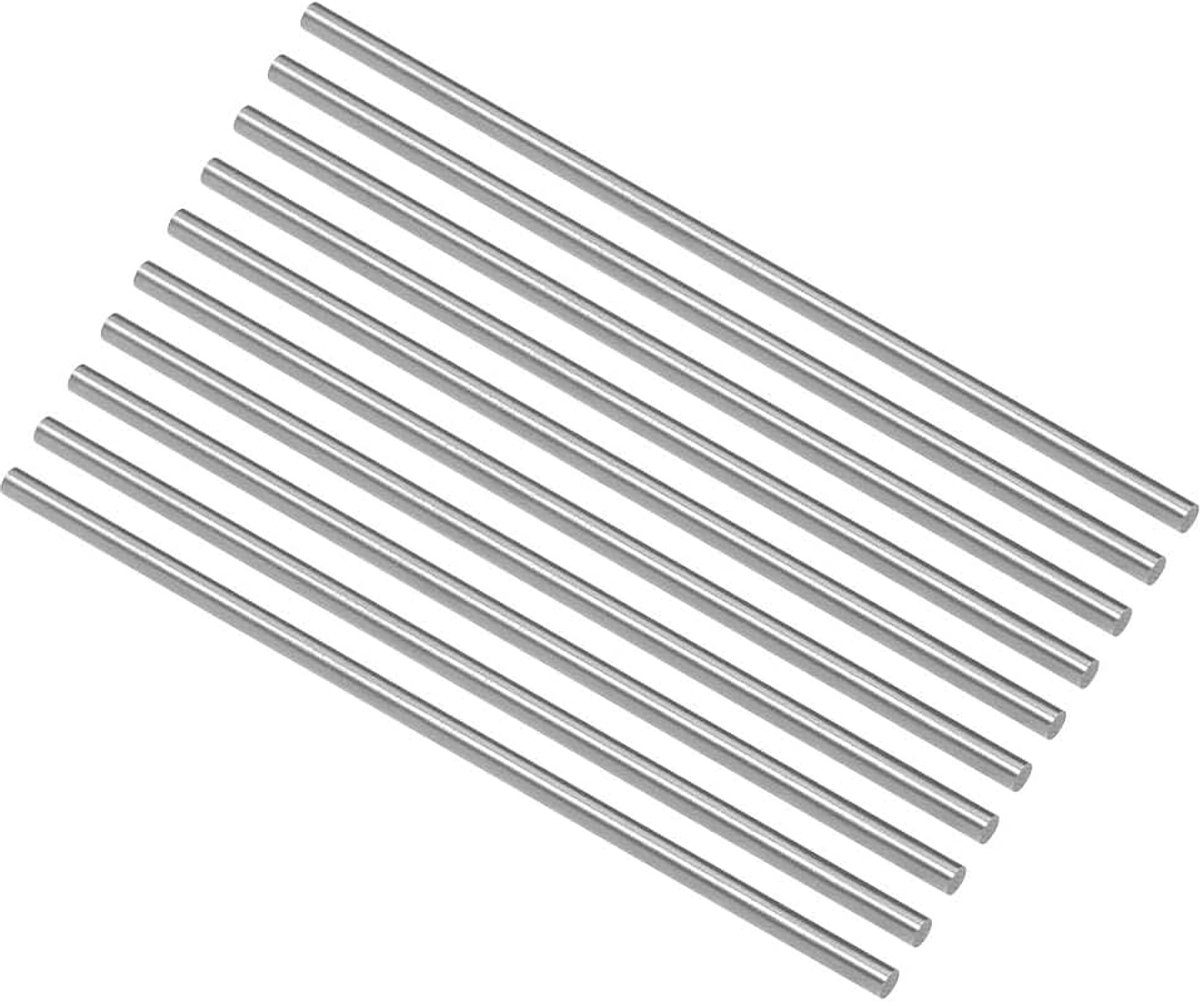 Stalen stang 3 mm HSS draaimachine stangenmateriaal gereedschap 100 mm lang voor golven tandwiel boormachine draaien miniatuuras cilinderpen