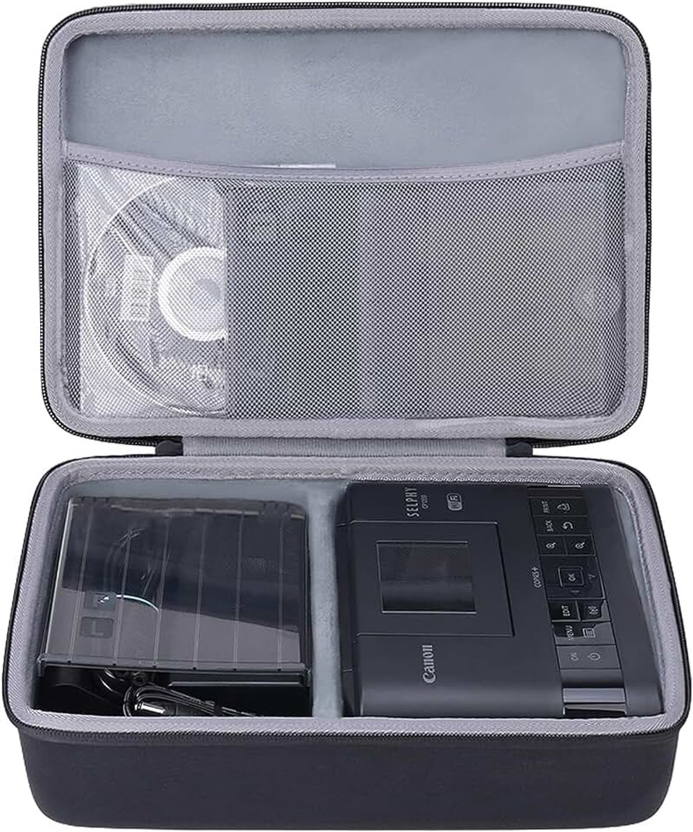 Co2CREA Harde reishoes voor Canon SELPHY CP1300 / CP1500 / CP1200 fotoprinter (alleen doos, alleen hoes)