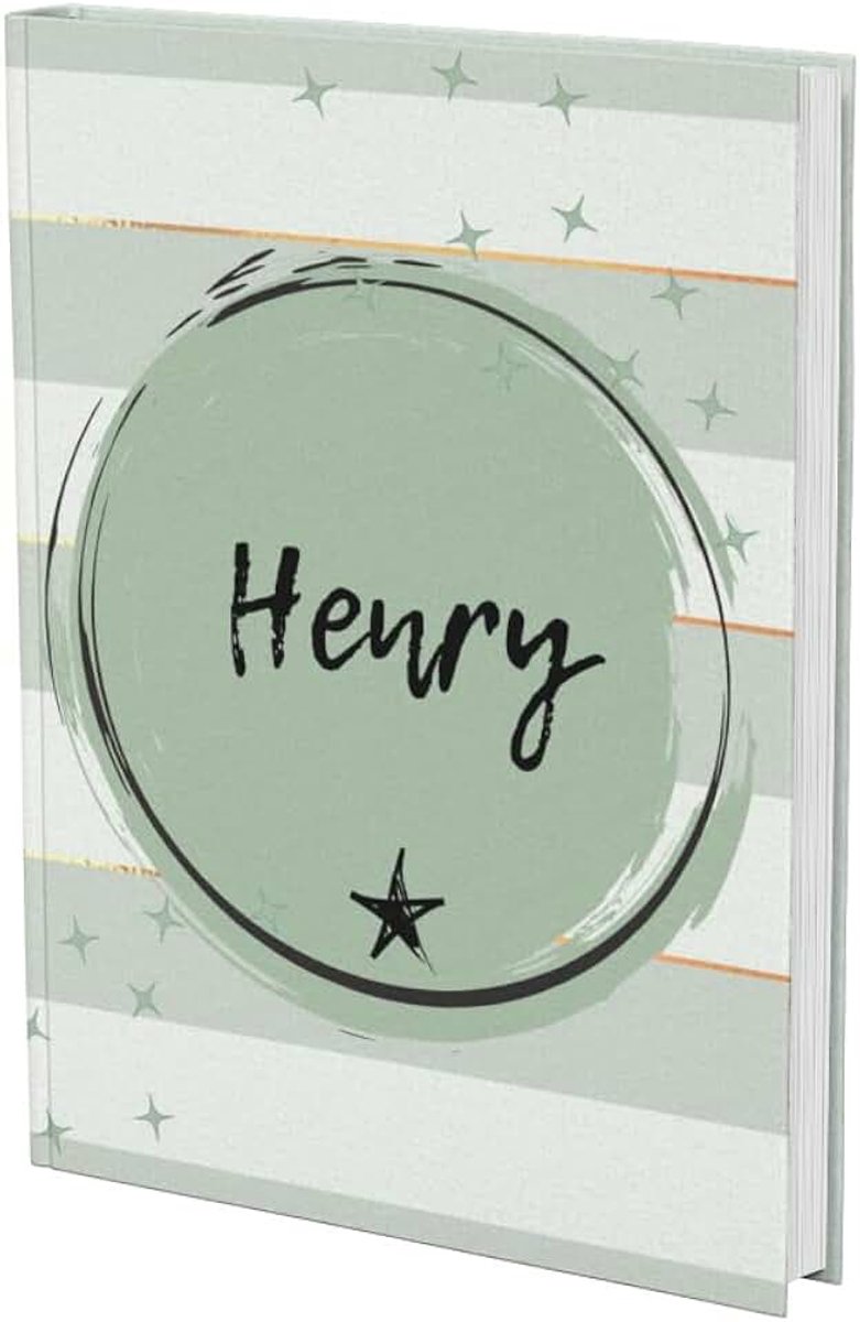 Namensbuch Jungen: Buch personalisiert für Henry. Perfekt als Geschenk für Väter, Kinder oder beste Freunde.