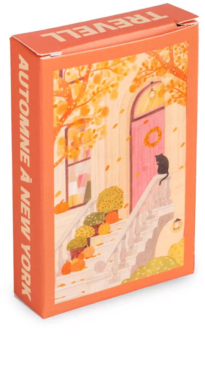 Autumn in New York Mini Puzzel 99 stukjes - Trevell - Mini Puzzel Volwassenen - Micro Puzzel - Puzzel To Go Vakantie - Puzzel Op Reis - Puzzel Cadeau