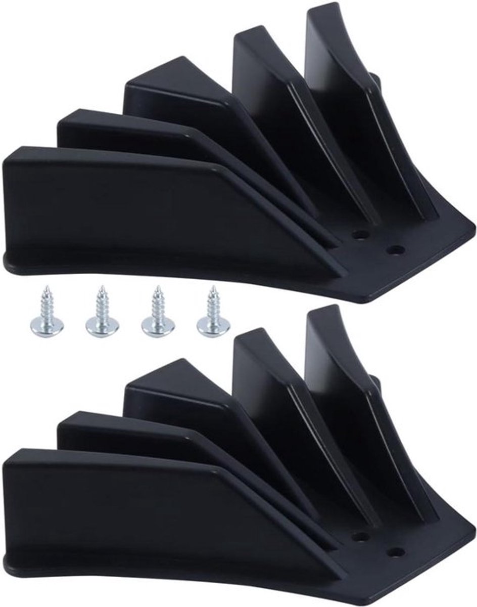 Opruiming: [Hoofdkeyword] - [Keyword 1] - Set van 2 - Zwart - [Keyword 2] - Langdurig gebruik - [Keyword] - Geschikt voor 3"x4" en 3"x2" - Zwart 2 stuks - regenwaterafvoer verlengstuk voor dakgoten