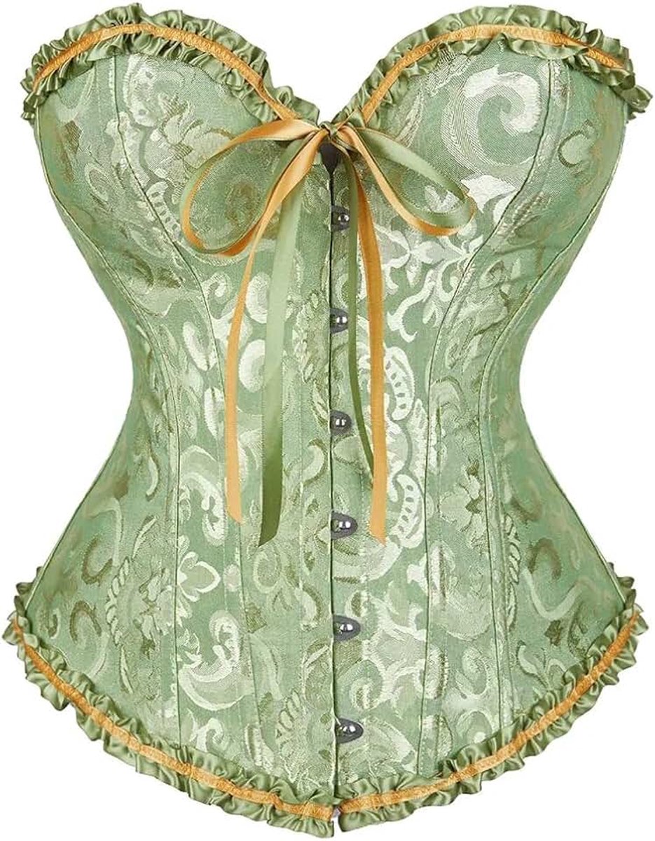 Korset voor dames, korset, top, zwart, gothic, bustiers, korset, kant, bovenstuk, burlesque, outfit, body shaper