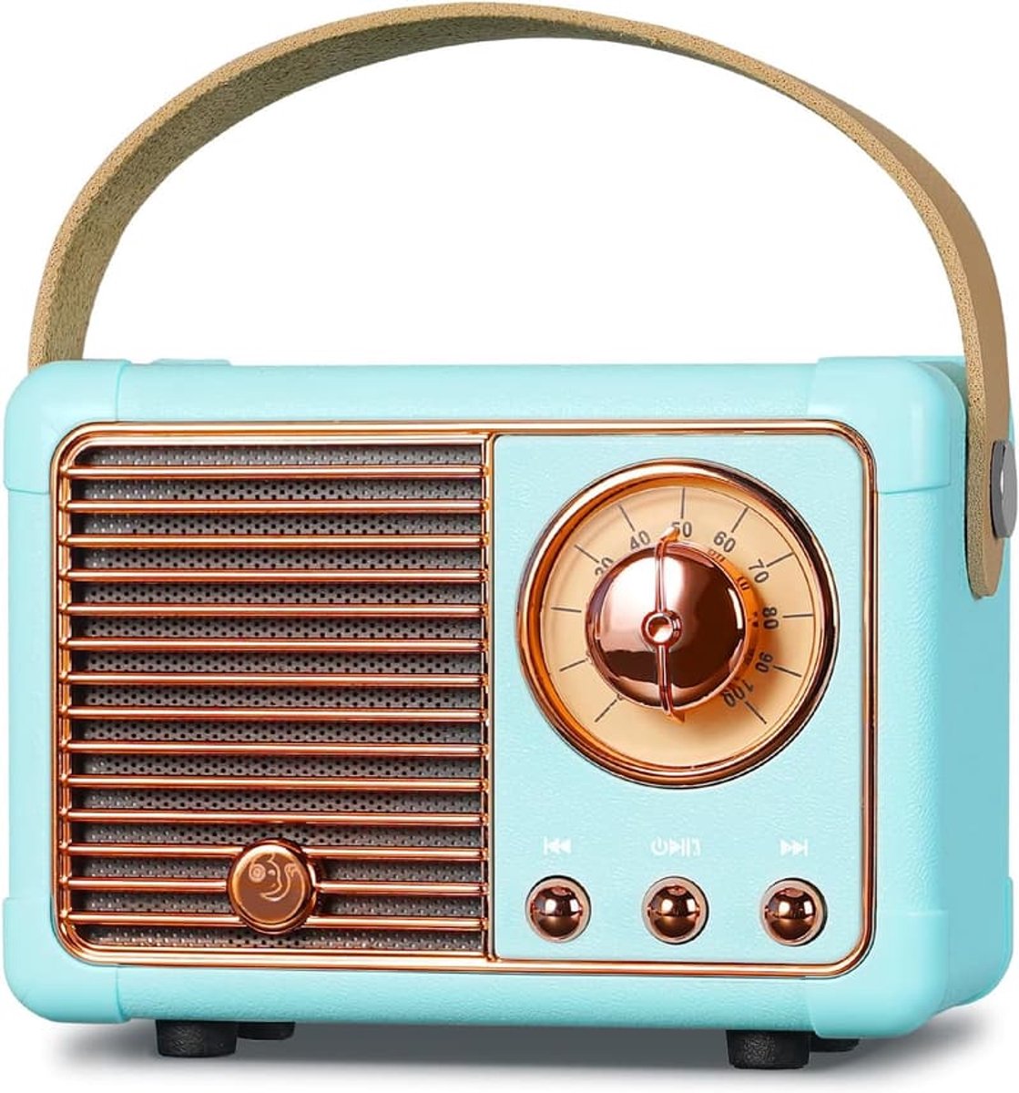 Retro radio, geschikt voor kantoren, keukens en andere ruimtes. Ondersteunt Bluetooth-connectiviteit, AM/FM/SW-radio, is uitgerust met Bluetooth 5.3, kan ook in de keuken worden gebruikt en ondersteunt USB/TF/AUX-functies.