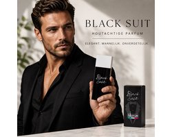Franse Heren Parfum - Black Suit - een heerlijke kruidige Eau de Toilette metPeper - Artemisa en Cederhout.
