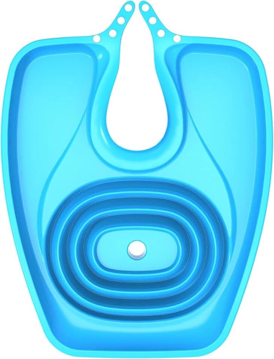 Haarwastafel voor bedlegers, draagbare shampoo-wastafel, opvouwbare haarwasbak, wastafel met drainage voor senioren, zwangere vrouwen, salon, kinderen