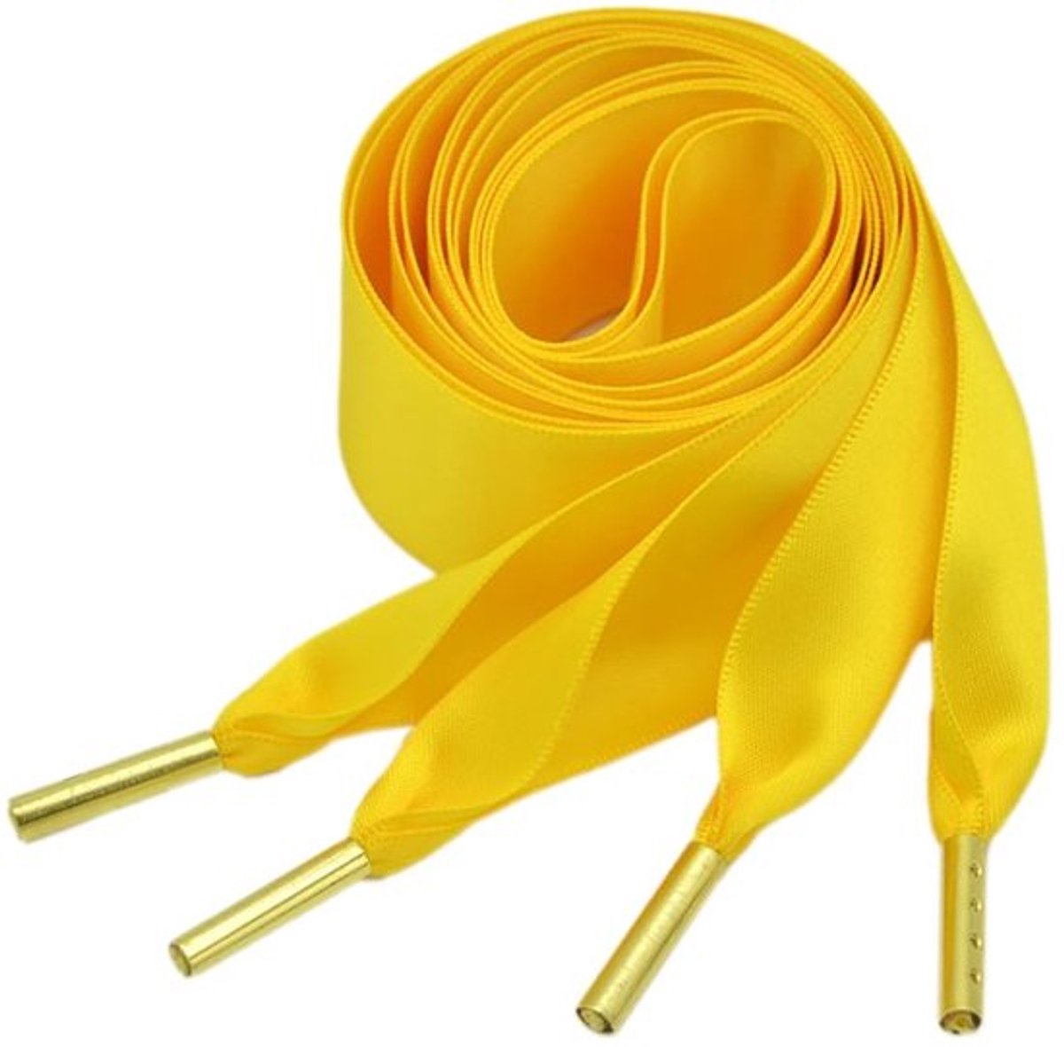Veters Dubbelzijdig van Zijdesatijn - Platte Veters - 3,2 cm Breed - Voor Sportschoenen/Wandelschoenen - 110 cm - Diverse Kleuren - Schoenveters