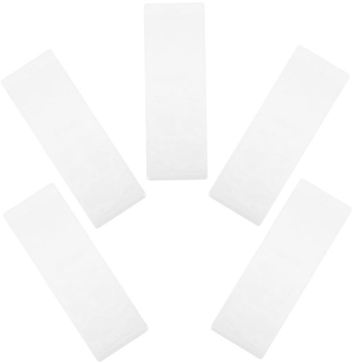 Bladwijzerhoezen 5 Stuks - Waterdichte Bescherming - Transparante PVC - Bladwijzerhouder - Fotobox-Hoezen - Helder Zicht - Boekomslagen