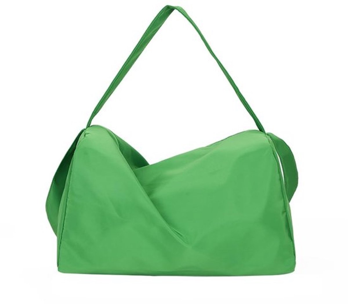 Crossbodytas grote capaciteit - Duurzame nylon tas - Modieuze schoudertas dames - Ideaal voor school/reizen - Ruime afmetingen 40x26x23 cm - Veilige ritssluiting