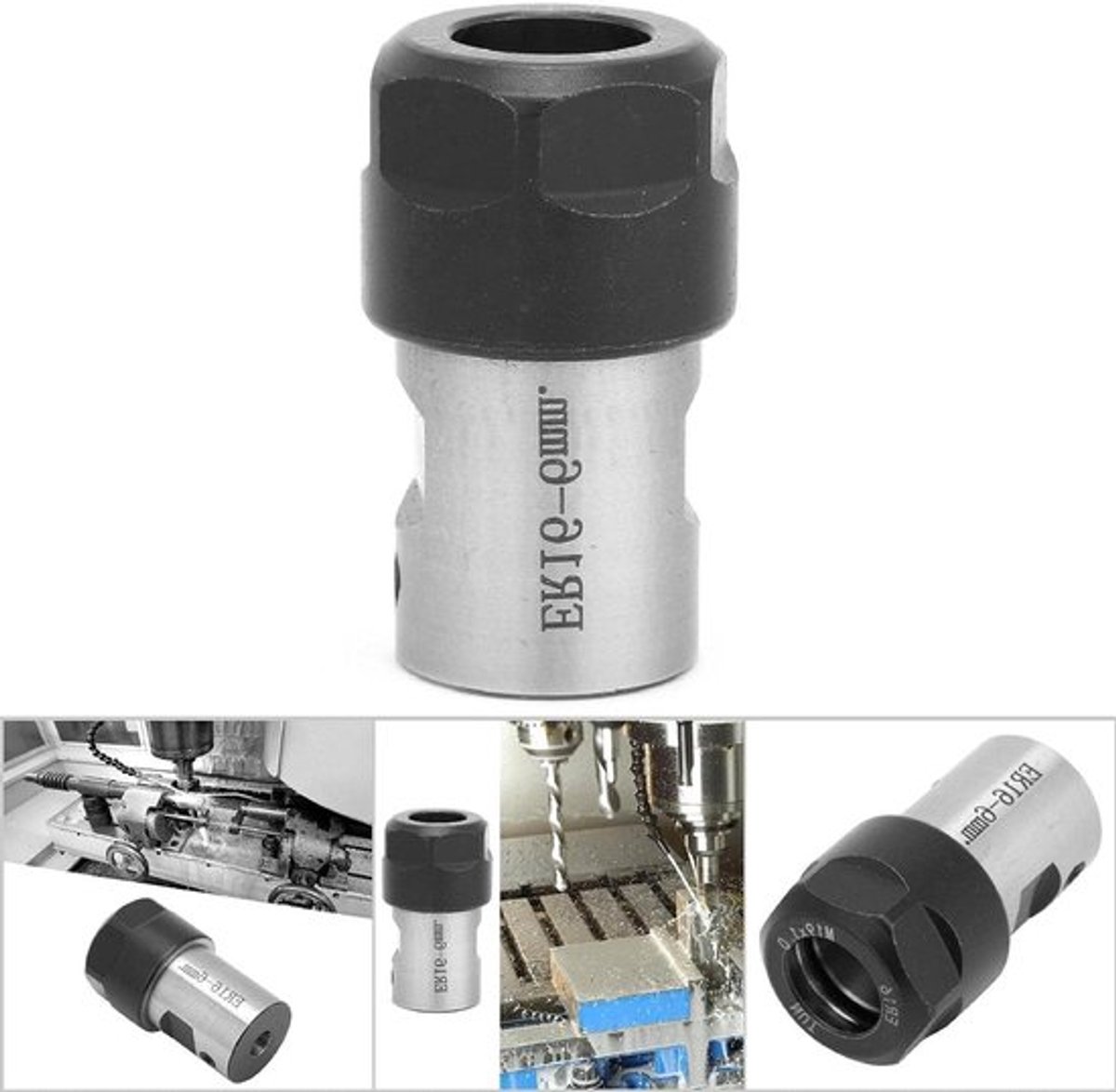 Motor-asverlengstang Adapter Kolletblok Klem Gereedschap voor CNC-freesmachine (6 mm) - ER16