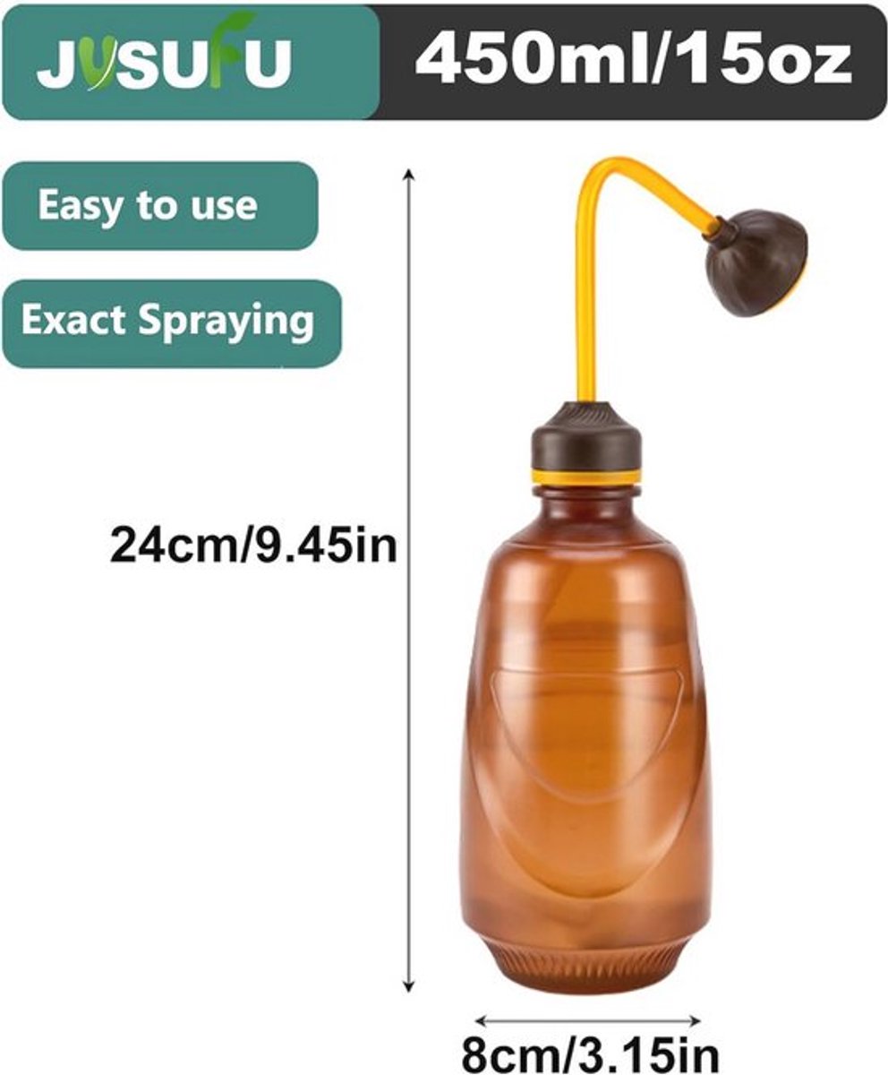 Compacte Gieter voor Zaailingen en Kamerplanten - 0,45 l Bruin