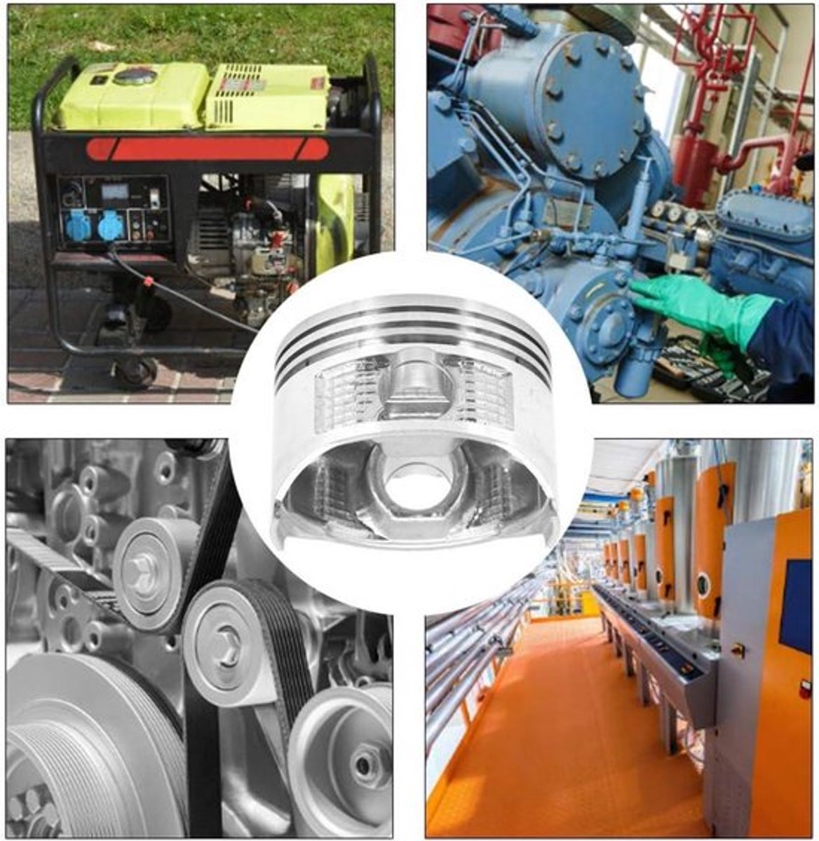 Benzinegenerator Zuigerkit voor 170F GX210 - Vervangingsaccessoires met Zuigerconstructie