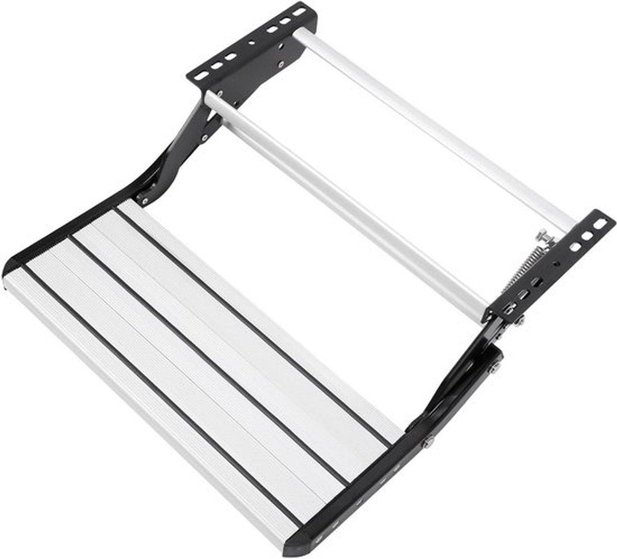 Vouwladder van Aluminium met Brede Antislip Oppervlakte voor Campers en Buitenactiviteiten tot 200kg Belastbaar