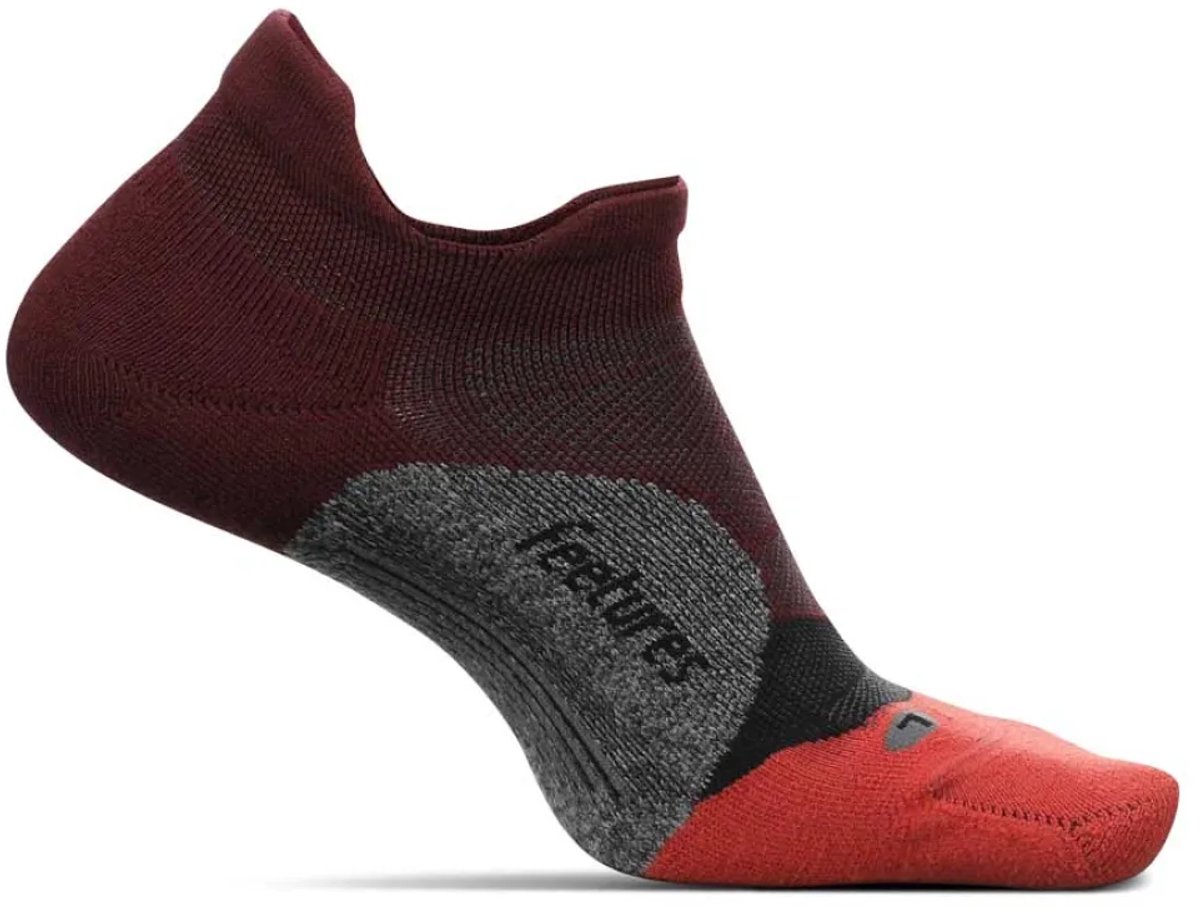 Feetures Elite Light Cushion Tab Onzichtbare Sokken Rood EU 43-46