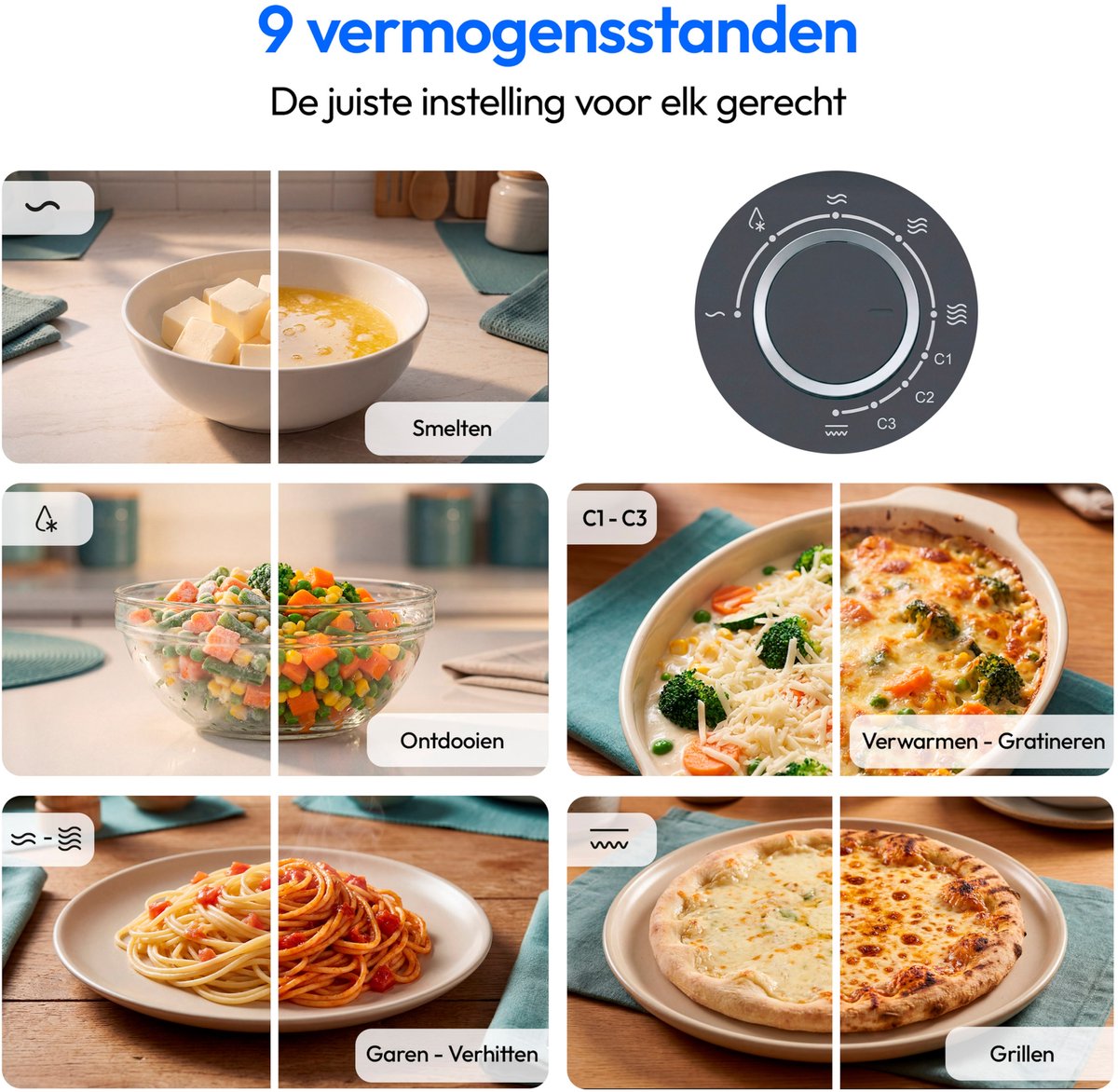 MEDION Retro magnetron met grill - donkergrijs thumbnail 6