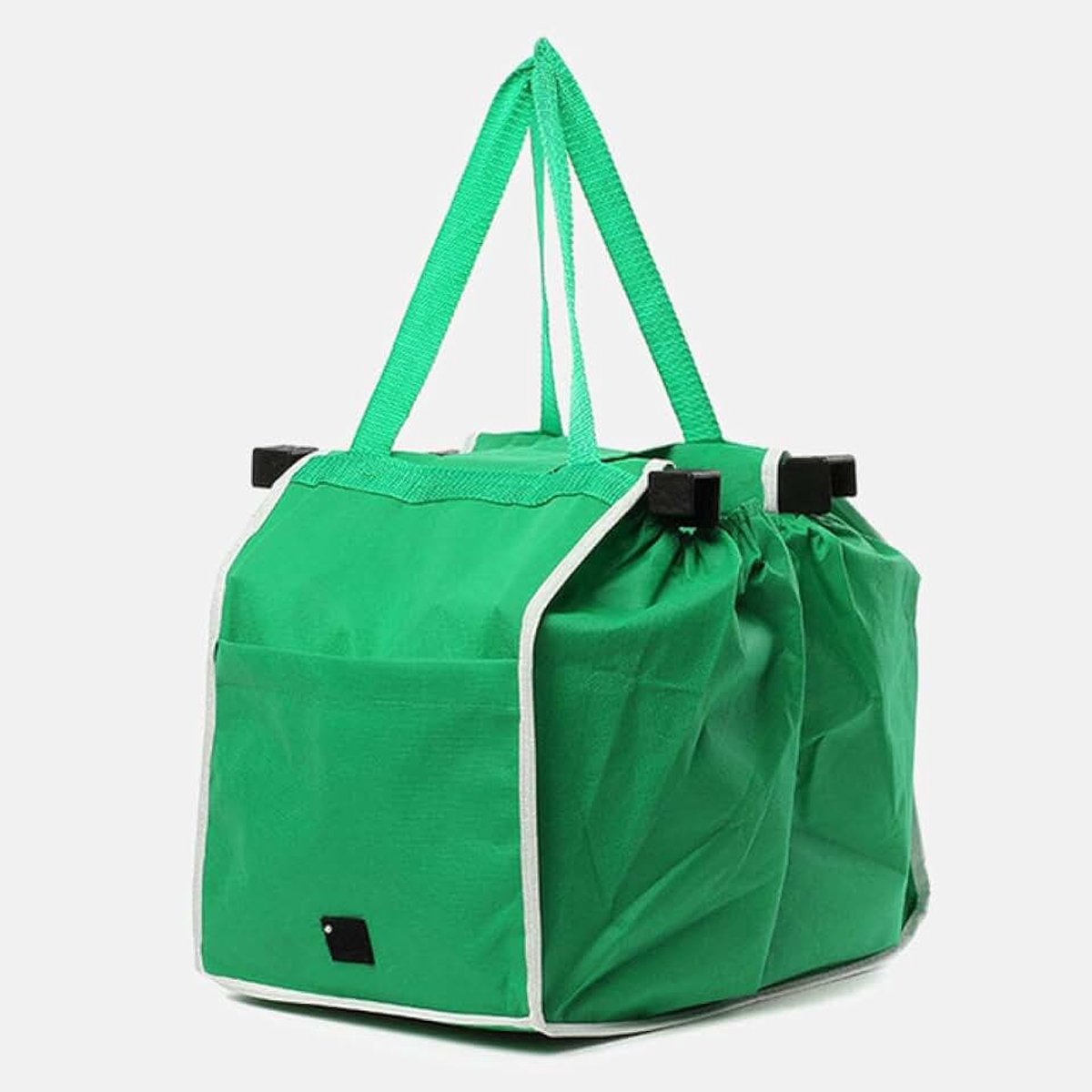 Supermarkt dikke opknoping opvouwbare herbruikbare handtas trolley case draagbare supermarkt tas | opbergtas