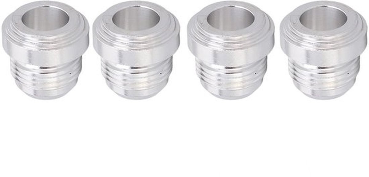 - Brandstoflijn Adapter - 10-Pcs AN12 Male - Aluminium Koppelingen - Universele Reparatie - Auto Onderdelen - Geschikt voor Diverse Auto's ...