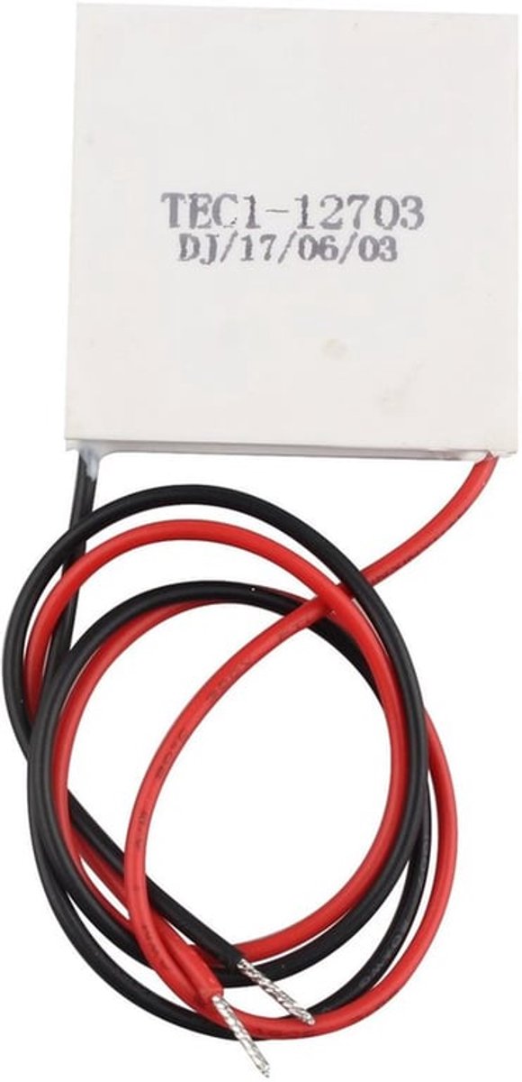 TEC1-12703 Peltier Koelmodule - Thermo-elektrisch Koelsysteem 12V 27W