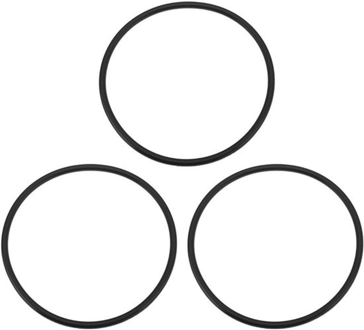 O-ringen voor zandfilters - 3-pack - Vervangingsonderdelen - Geschikt voor Pentair PacFab Tagelus - Duurzaam en sterk - Onderdeel voor w...
