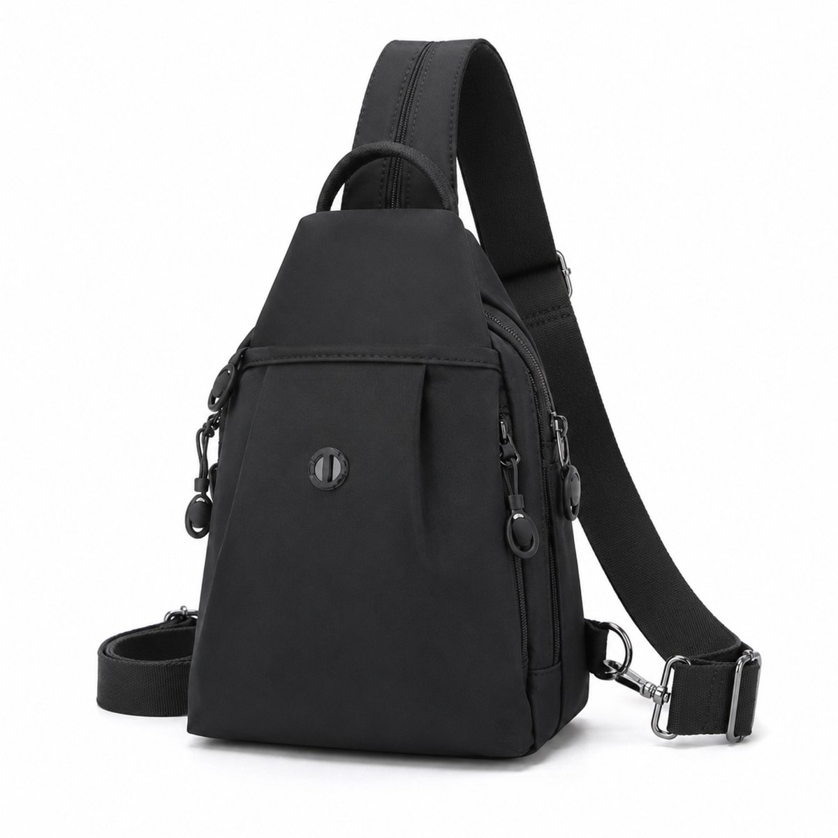 Vivva - Anti-Diefstal Tas Dames - Waterdichte Schoudertas & Rugzak - Crossbody Tas - Oxford Stof - Grote Multifunctionele Reistas - Zwart - MULTITOTE