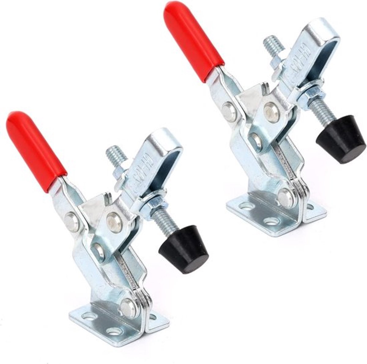 Duurzame verticale snelspanklem voor houtbewerking, lassen en reparaties - 100kg capaciteit, 2 stuks