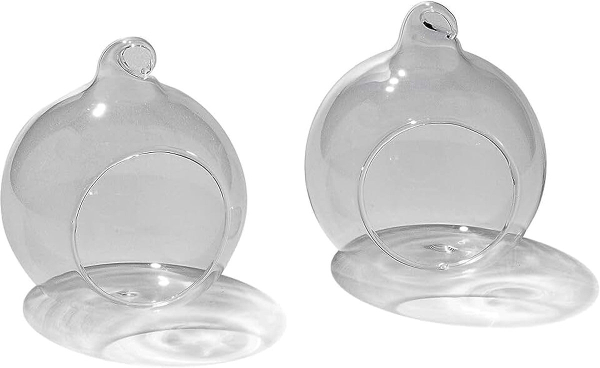 10 stuks kerstballen om op te hangen van glas, diameter 10 cm/12 cm, decoratie (diameter 12 cm)