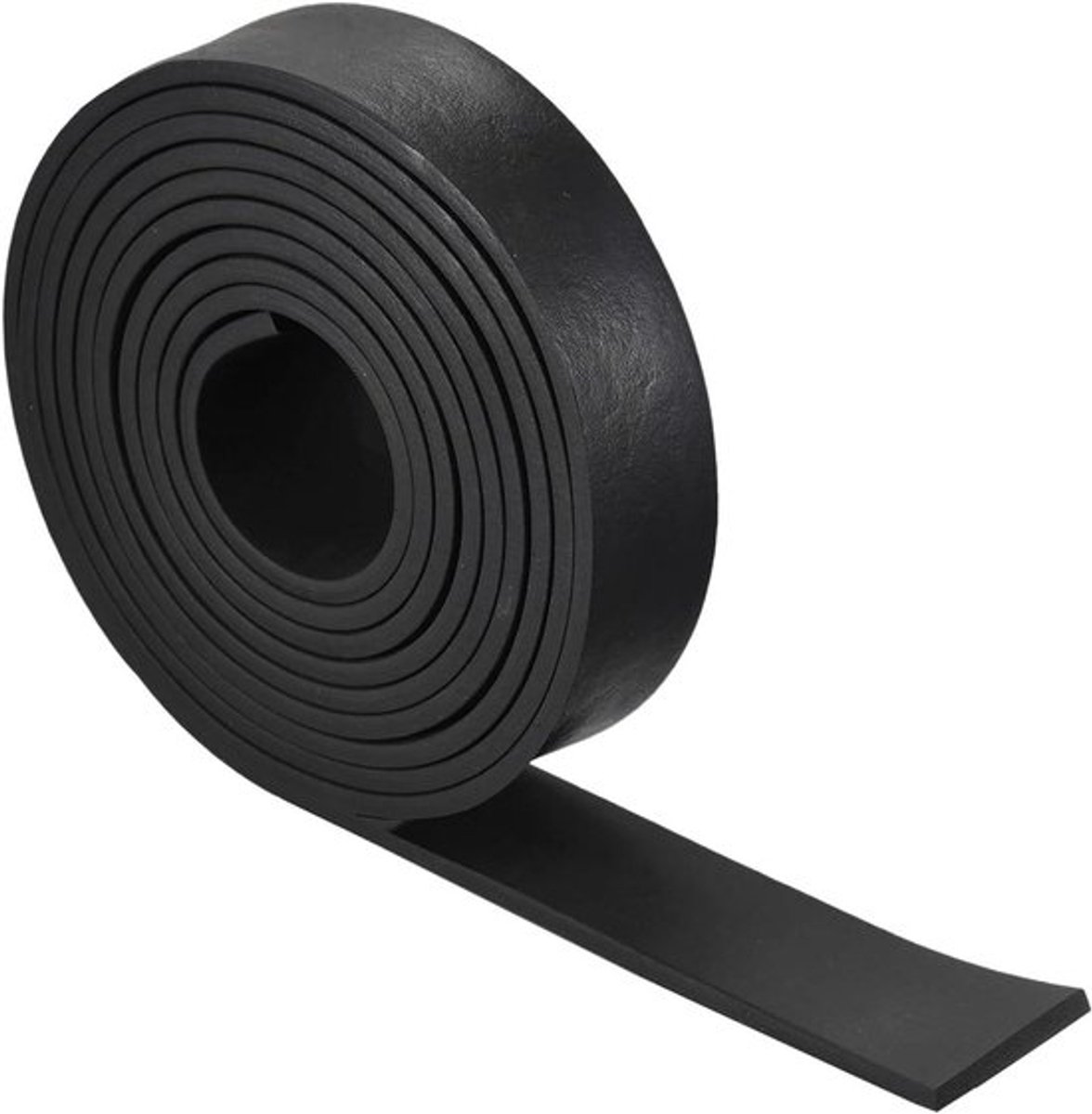Rubberen schuimstrip - 5mm x 10mm x 3000mm - Deurafdichting - Weerbestendig - Isolatie - Geluidsisolatie.