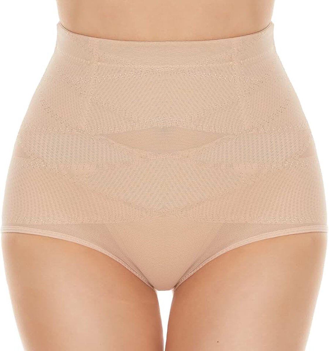 Shapewear onderbroek voor dames, buikweg korsetbroek, hoge taille, ondergoed, buikcontrole, korsetpant, zachte en comfortabele bodyshaper voor vrouwen, kleur, L