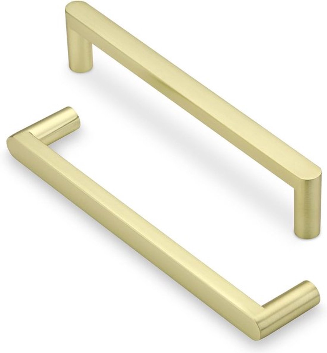 6 Stuks Antieke Messing Meubelhendels - Kastgrepen & Keukenknoppen (128mm) van Zinklegering voor Keukenkasten en Meubels