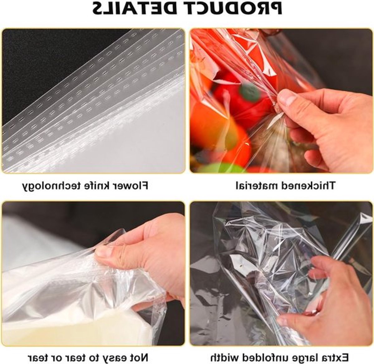 Set van 6 Lege Cadeaubaskets met Handvatten, Ideaal voor Kerst, Feestjes en Cadeaus, Inclusief Doorzichtige Cadeautassen en Strikknopen