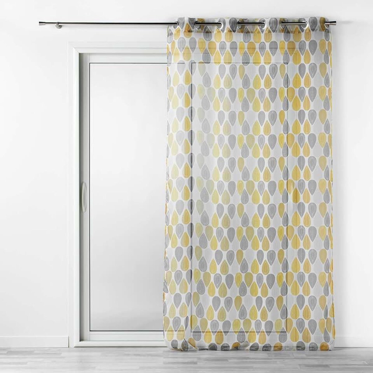 D'Intérieur Gordijn, geel/wit, 140 x 240 cm