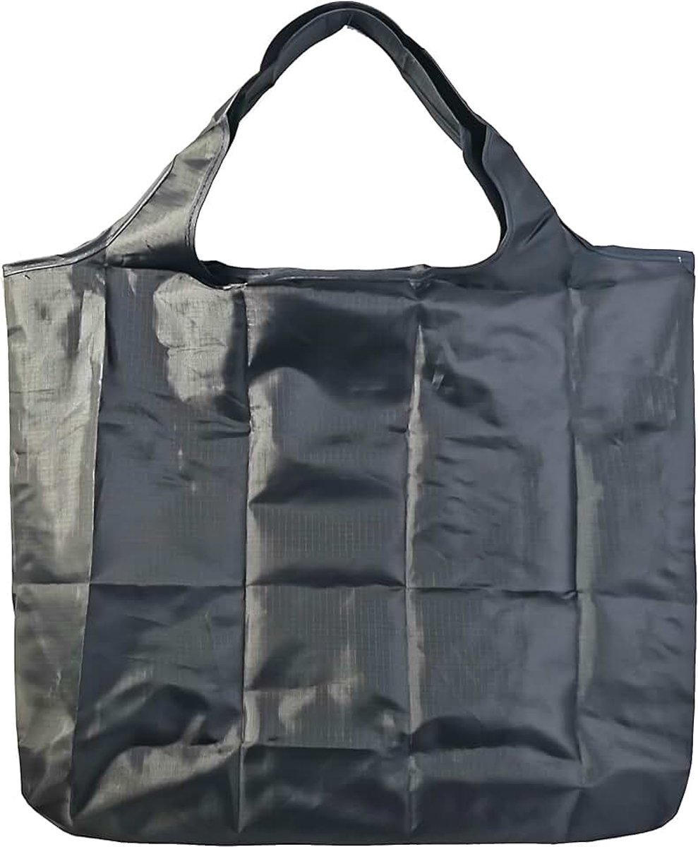 Liliana Grote opvouwbare tas, 43 x 66 cm, herbruikbare boodschappentas, lichte handtas, sneldrogend, scheurvast voor winkelen, reizen, uitstapjes