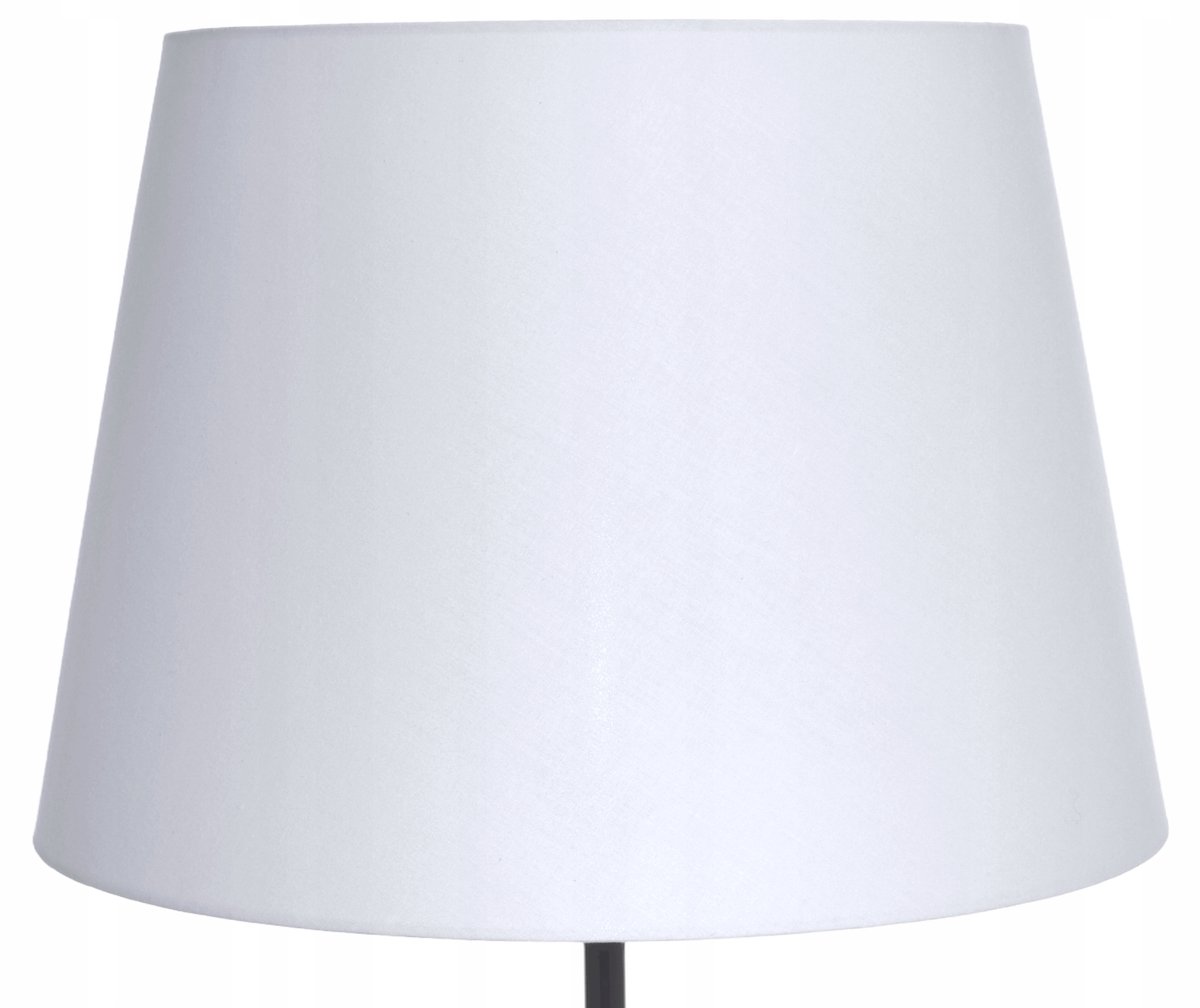 Wit Katoenen Lampenkap Kegel E27 34x44x29cm - Stijlvolle Sfeerverlichting