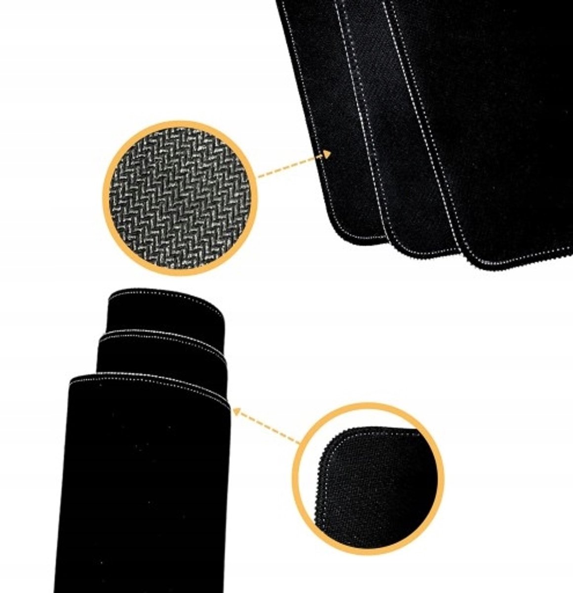 Grote Gaming Muismat 80x30cm met Antislip Basis