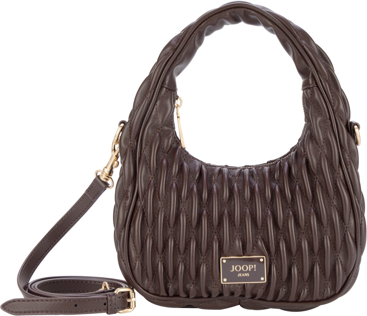Joop Jeans Women Ruga Denise Hobo - Schoudertas 20 cm (dark brown)