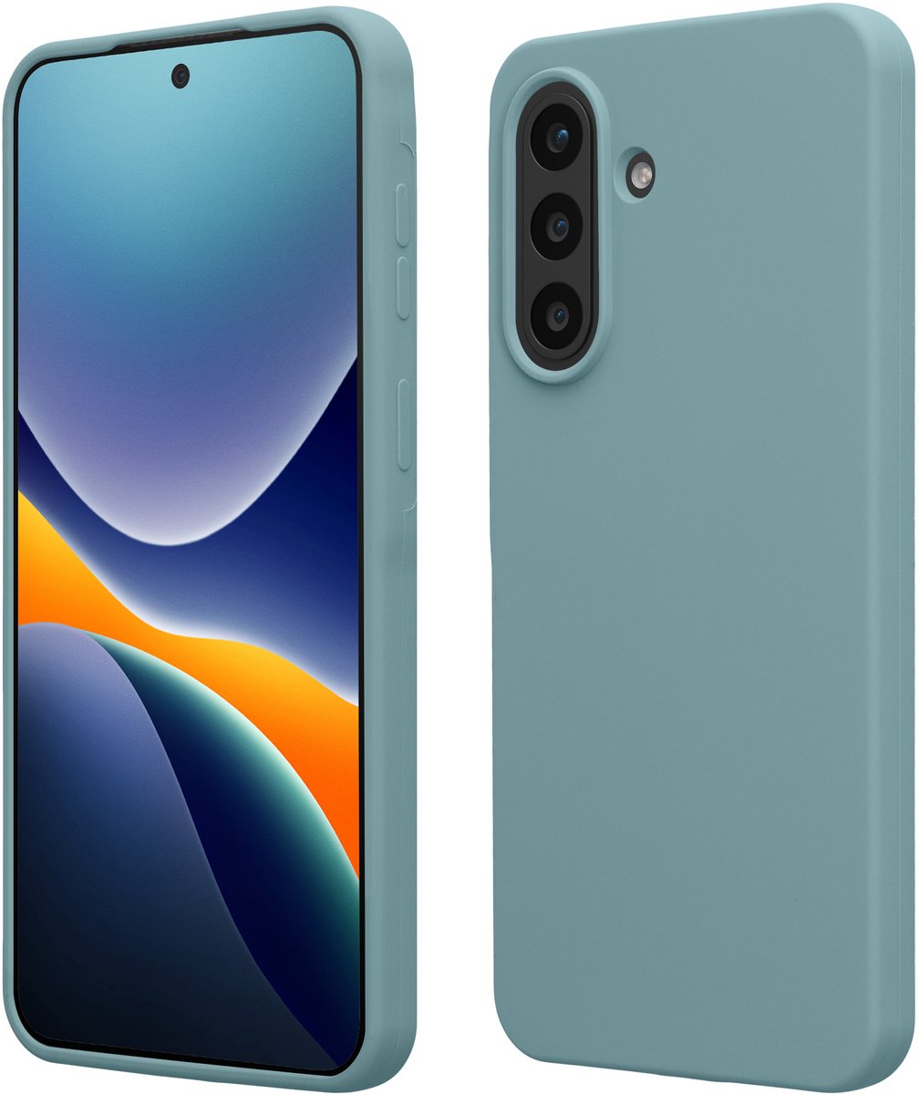 kwmobile telefoonhoesje geschikt voor Samsung Galaxy A57 5G - Hoesje met siliconen coating - Smartphone case in antieksteen