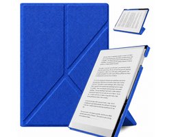 Housse Remarkable Paper Pure - Convient pour Remarkable Paper Pure 10.3" (2026) - Rotative à 360 degrés - Housse magnétique légère - Fonction de veille/réveil automatique - Cuir PU imperméable de haute qualité - Bleu