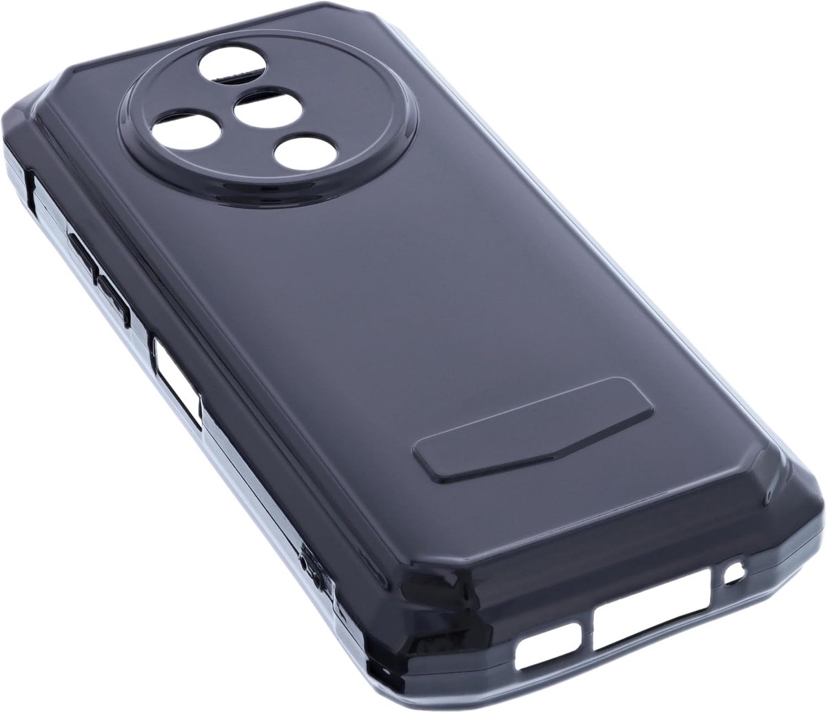 Case Compatible with Doogee Fire 6 Power Protective Case Black Bag Rubber TPU Phone Protection Smartphone Cover Edge - ShopVlot