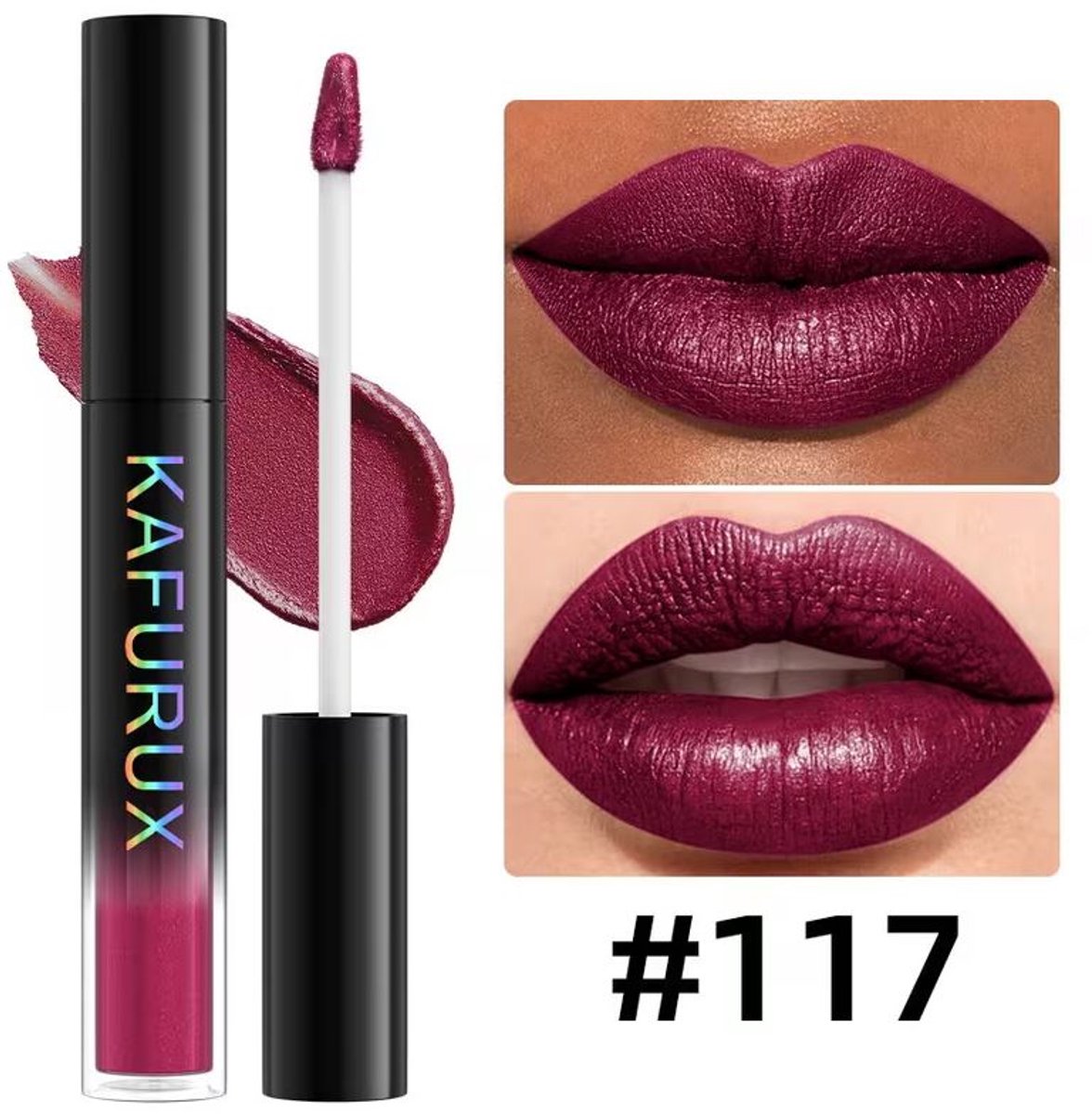Pearly Lip Gloss Berry Wine – Langhoudende Shimmer Lipgloss met Parelmoerglans – Waterproof Lipgloss